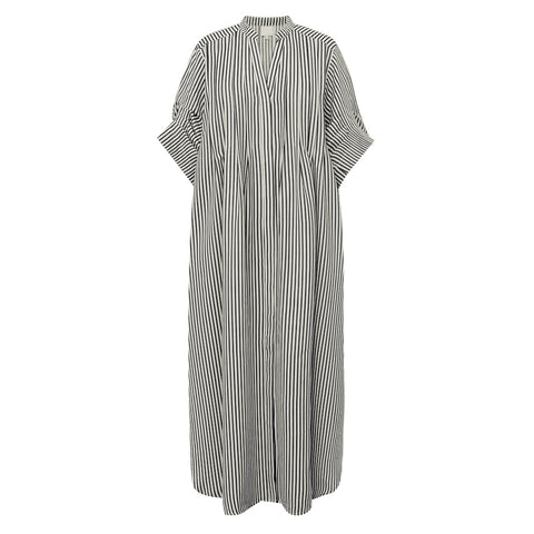 GOSSIA AlexaGO Jo Shirt Dress, Creme Navy Stripes