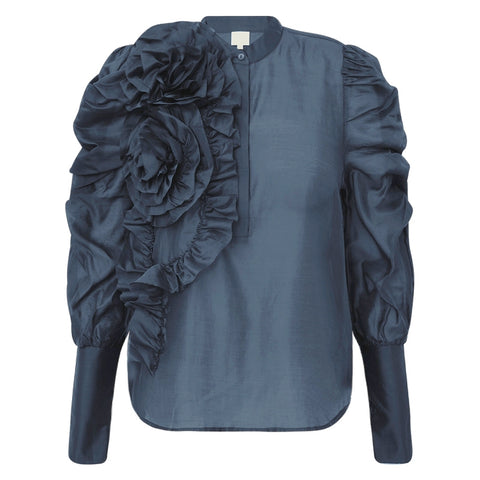 GOSSIA AnnsofiGO Lull Blouse, Light Blue