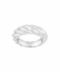 SIERSBØL | 112 018 | SHAPE Twistet ring - sølv