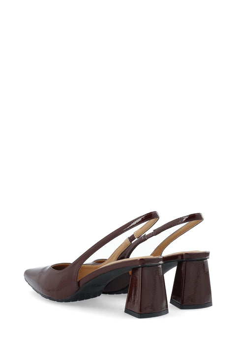 BIANCO BIAMARALYN, Slingback Patent, Burgundy