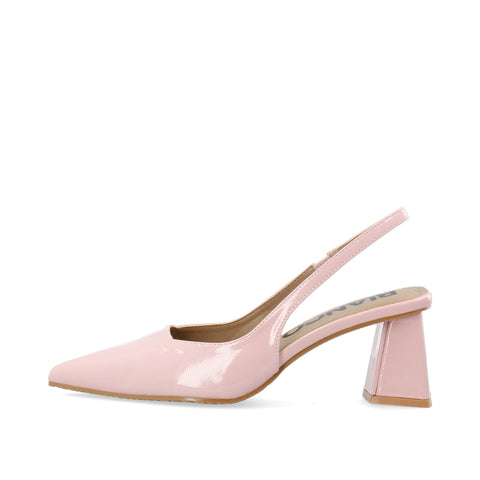 BIANCO BIAMARALYN Slingback Patent, Dusty Pink