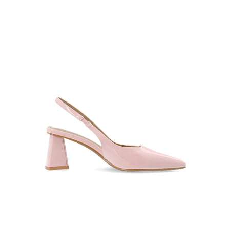 BIANCO BIAMARALYN Slingback Patent, Dusty Pink