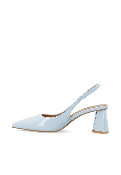 BIANCO BIAMARALYN, Slingback Patent, Sky Blue