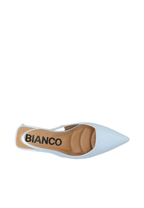 BIANCO BIAMARALYN, Slingback Patent, Sky Blue