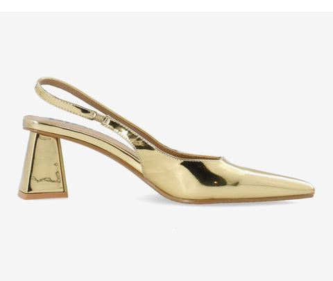 BIANCO BIAMARAYLYN Slingback Patent, Guld