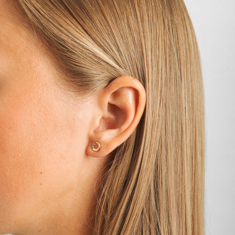 Mads Z. OCEAN PETITE Øreringe 14 kt. guld
