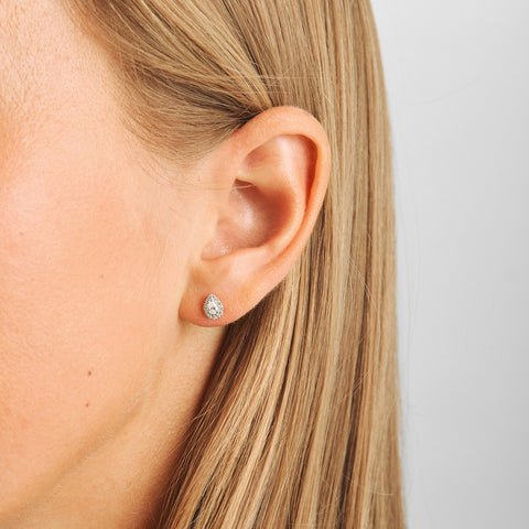 Mads Z. DIAMOND DROP Øreringe 14 kt. guld