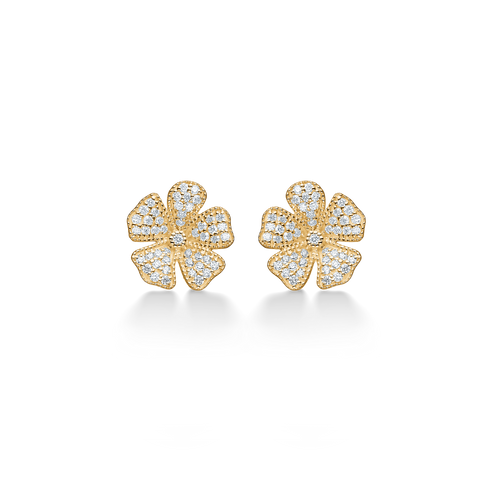 Mads Z. FLEUR ørestik, 14 kt. guld & 0,33 ct. W.SI