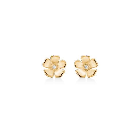 Mads Z. FLEUR ørestik, 14 kt. guld & 0,008 ct. W.SI