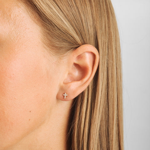 Mads Z. DIAMOND FAITH Øreringe 14 kt. guld