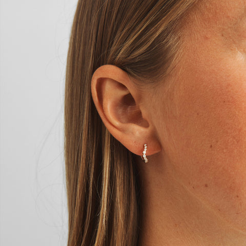 Mads Z. FREYA Øreringe 14 kt. guld