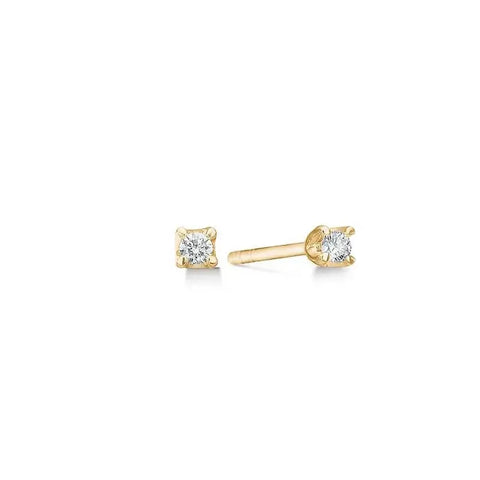 CROWN øreringe - 0,09ct brillanter