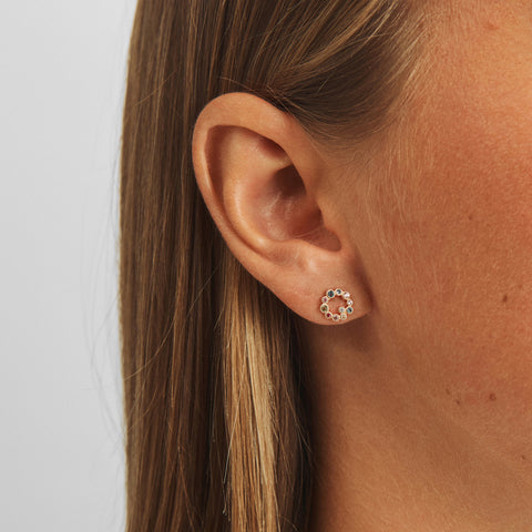 Mads Z. LUXURY RAINBOW Orbis Øreringe 14 kt. guld