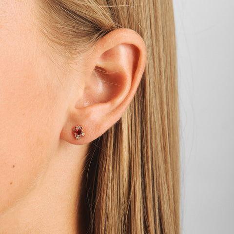 Mads Z. FOUR SEASONS Autumn Petit Øreringe 14 kt. guld