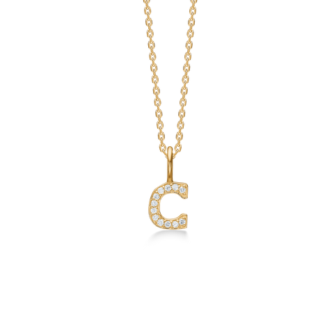 Mads Z. TENDER LOVE vedhæng, 14 kt. guld & 0,08 ct. W.SI
