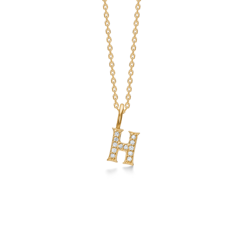Mads Z. TENDER LOVE vedhæng, 14 kt. guld & 0,08 ct. W.SI