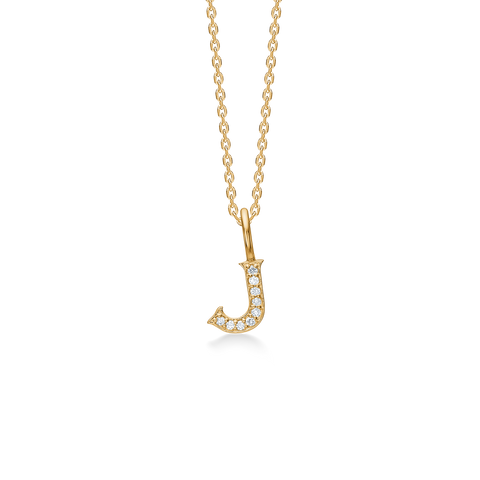 Mads Z. TENDER LOVE vedhæng, 14 kt. guld & 0,08 ct. W.SI