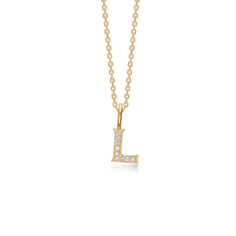 Mads Z. TENDER LOVE vedhæng, 14 kt. guld & 0,08 ct. W.SI
