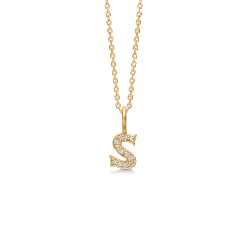 Mads Z. TENDER LOVE vedhæng, 14 kt. guld & 0,08 ct. W.SI