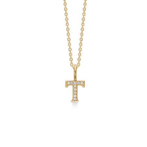 Mads Z. TENDER LOVE vedhæng, 14 kt. guld & 0,08 ct. W.SI