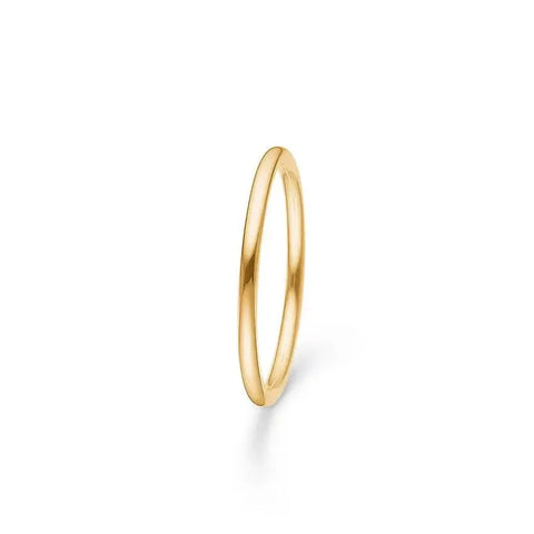 POETRY PLAIN ring i 14 kt. guld