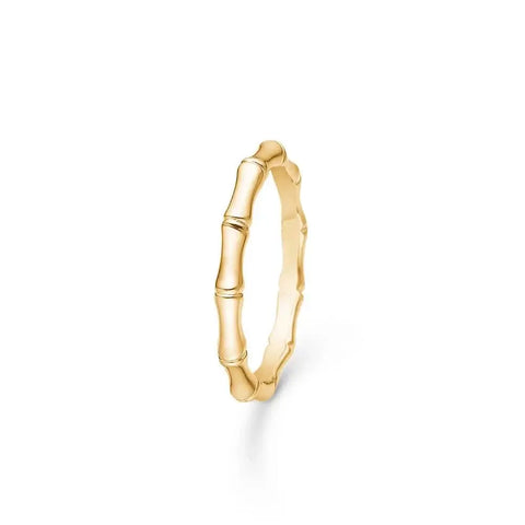 POETRY BAMBOO ring - 14 kt. guld