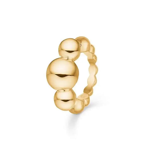 BIGGEST BALL ring - 14 kt. guld