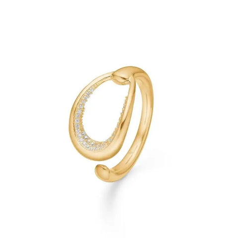 MADS Z | 1541070 | Diamond Ellipse ring - 14 kt. guld