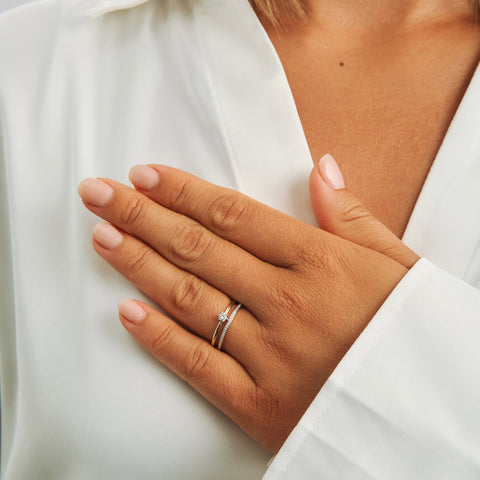 Mads Z. MIDNIGHT Ring 14 kt. guld
