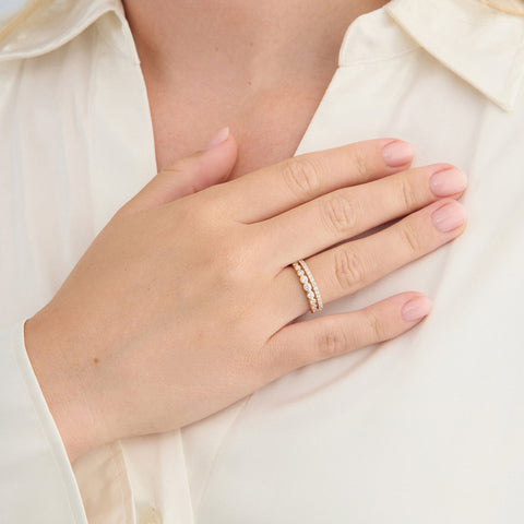 Mads Z. DIAMOND DUET Ring 14 kt. guld