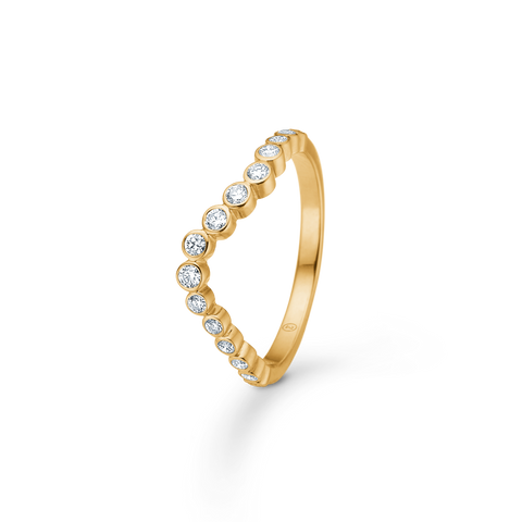 Mads Z. FREYA ring, 14 kt. guld