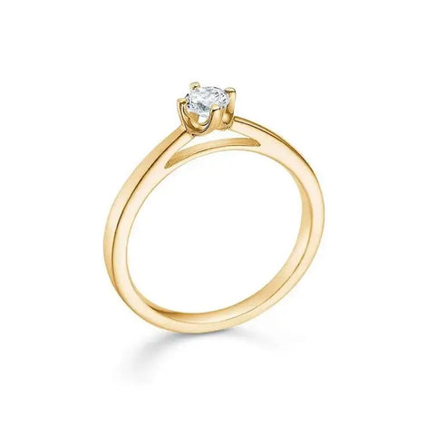 MADS Z | 1541624 | CROWN ring - 0,24ct brillant - guld