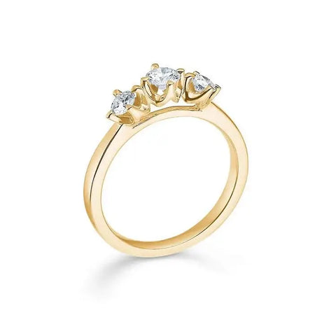 CROWN TRINITY ring - 0,56ct brillanter