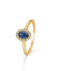 MADS Z - Ringe | 1544041 | Violet ring - 14 kt. guld m. safir