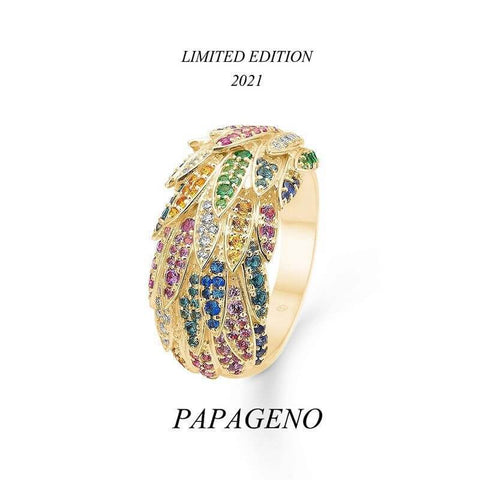 PAPAGENO ring - 14 kt. guld - Limited Edition