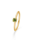 Mads Z | 1546053 | POETRY SOLITAIRE PERIDOT ring - 14 kt. guld