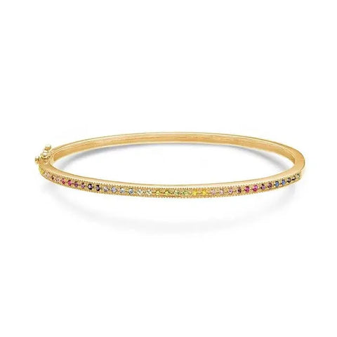 RAINBOW armring - 14 kt. guld