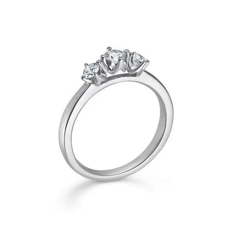 CROWN TRINITY ring - 0,34ct brillanter