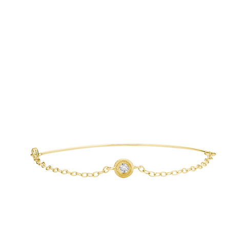 Dulong Glory Armbånd Bow 18 kt. guld m. brillant.