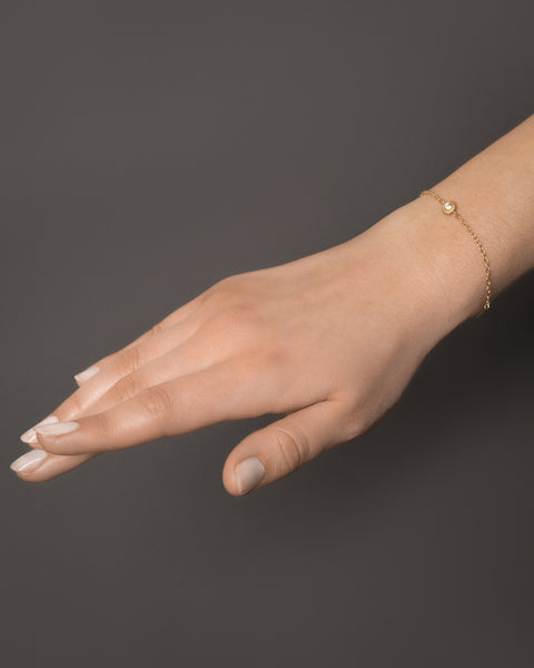 Dulong Glory Armbånd Bow 18 kt. guld m. brillant.