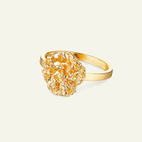 Flora Danica Persille ring, Forgyldt sølv