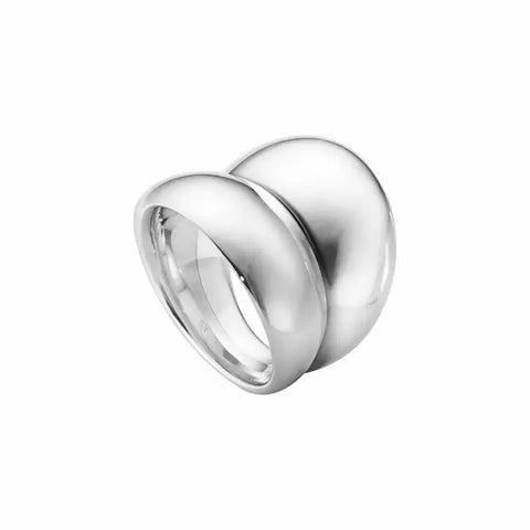 Georg Jensen Curve ring, sølv