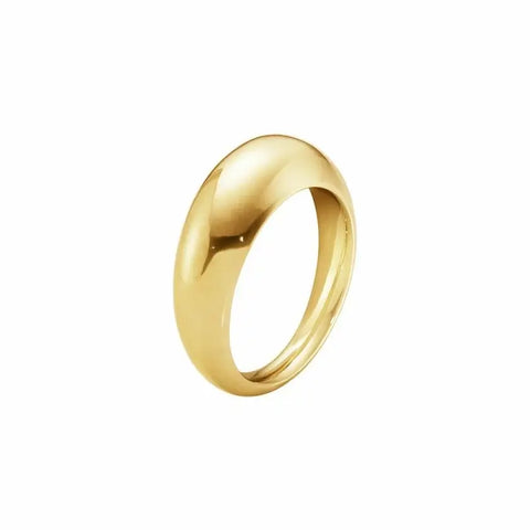 CURVE ring - 18 kt. guld - smal