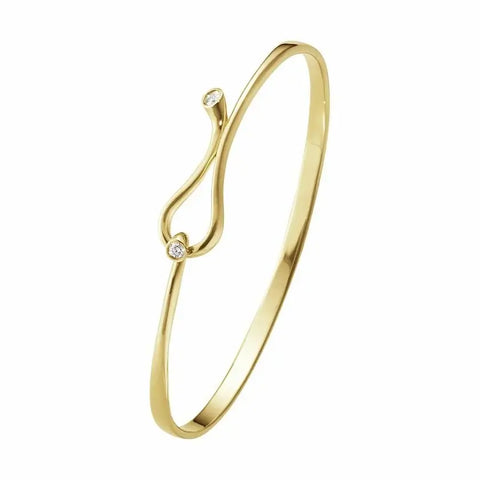 Magic - Armring i 18kt guld m. diamanter