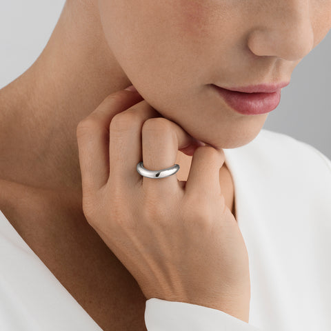 Georg Jensen Offspring ring, sterlingsølv