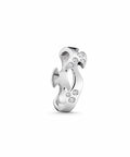 GEORG JENSEN - Ringe | 20000290 | FUSION - Centerring i 18kt. hvidguld m. brillanter