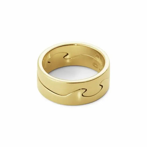 FUSION 2-delt ring - 18 kt. guld