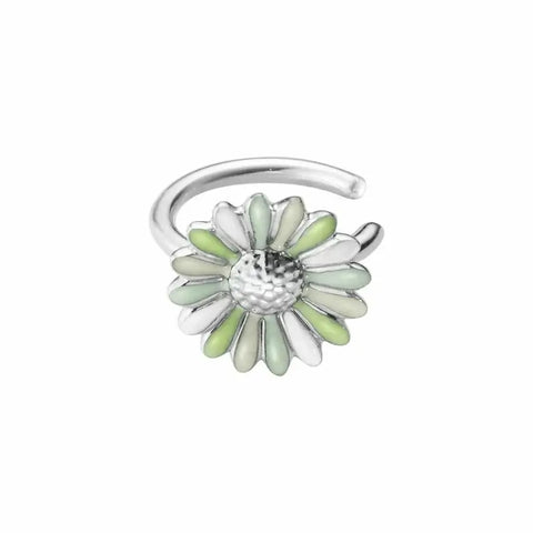 Øreringe - DAISY / MARGUERIT - GEORG JENSEN | 20001129 | Daisy ear cuff - grøn