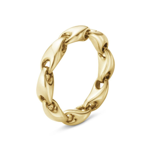 Georg Jensen Reflect Link ring, 18 kt. guld