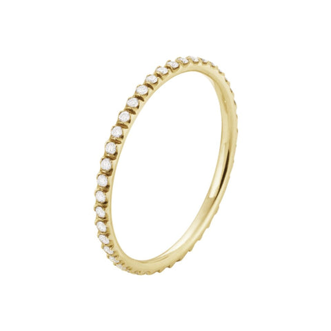 Georg Jensen Signature Diamonds ring, Guld